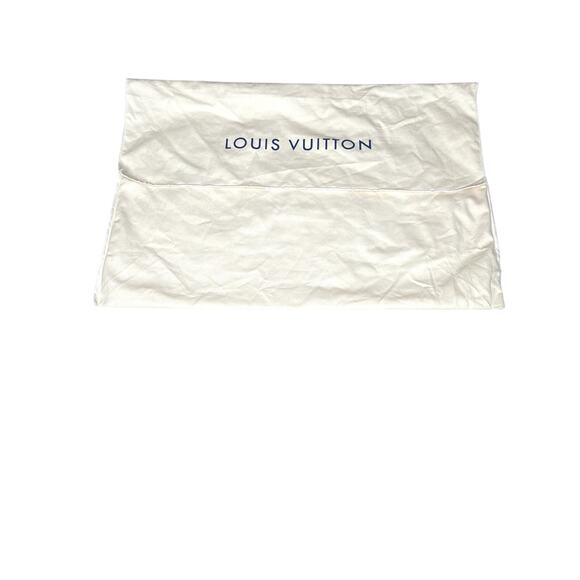 Louis Vuitton dust bag cream 21" X 22"  envelope style - Picture 1 of 6